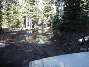 90 water on the trail...