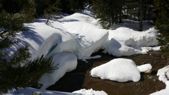 Snow creek crossing