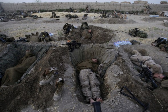 Army sleeping